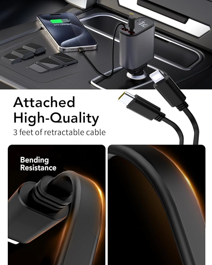 Retractable Car Charger - Image 2