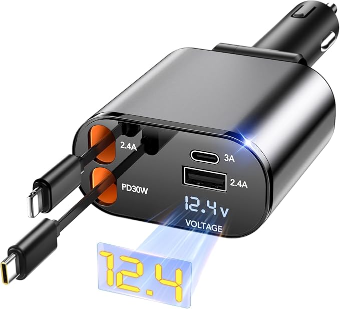 Retractable Car Charger