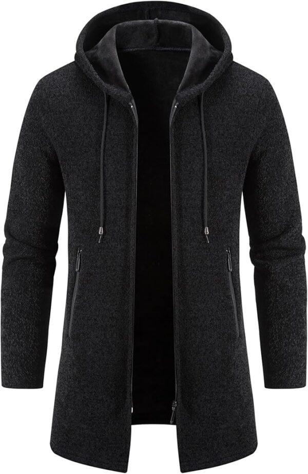 Men's Long Cardigan - Image 2