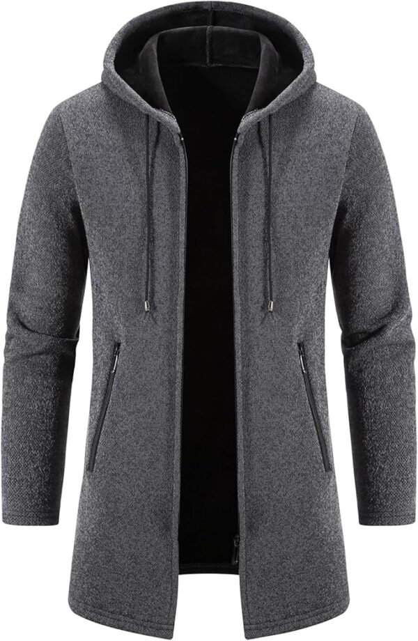Men's Long Cardigan - Image 3