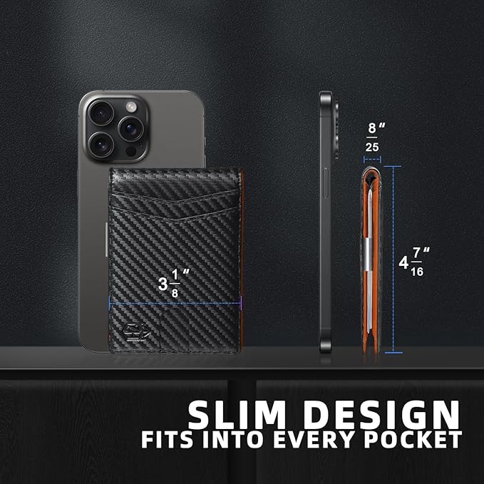 Leather Slim Wallet - Image 2