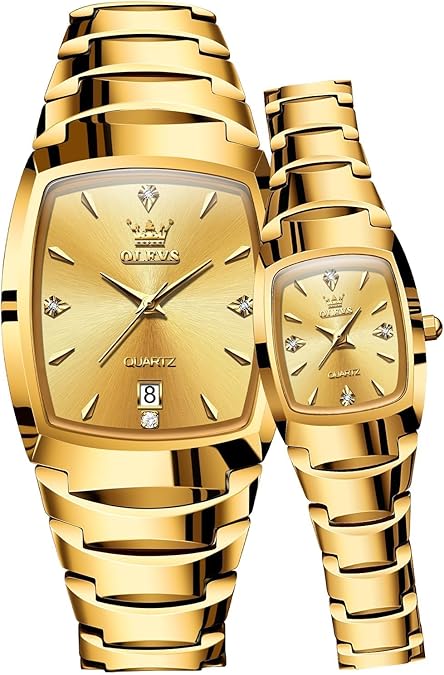 OLEVS Couple Watch Men and Women